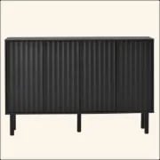 Flutéro – Luxury Modern Natural Wood Shoe Cabinet