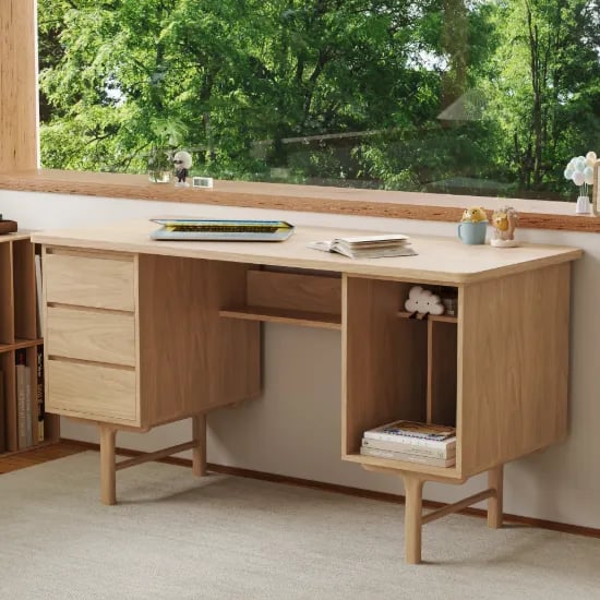 Noyeréa Desk - Natural Wood.