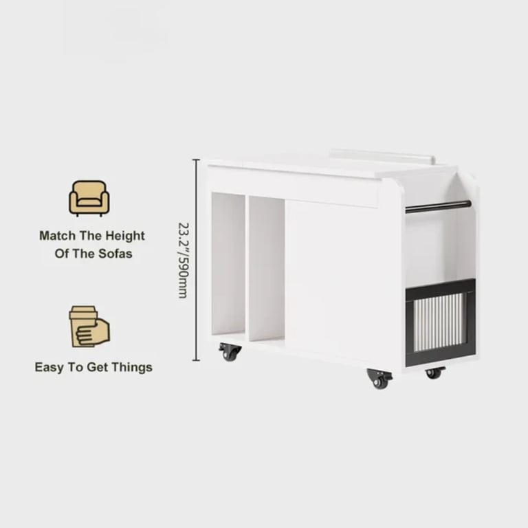 صورة طاولة جانبية متعددة الاستخدام - ويلجيتو