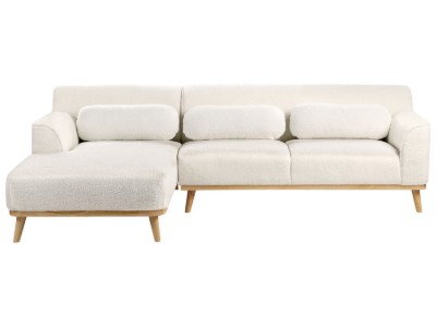 Picture of Milano L-Shaped Sectional – Natural Wood
