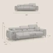 صورة كنبة "ريفيرا" - خشب طبيعى