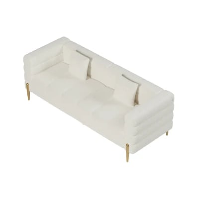 Liora set  with a natural wood base