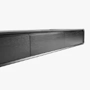 Picture of Aura Floating Natural Wood TV Unit – Rounded Corners