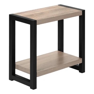 Picture of Brulotte Natural wood Side table - One shelf
