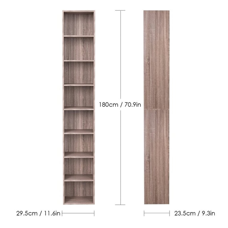 Leonardo Wood Standard Bookcase