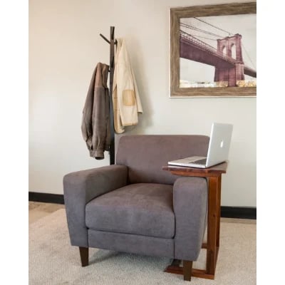 صورة طاولة جانبية خشب الطبيعى - سولو