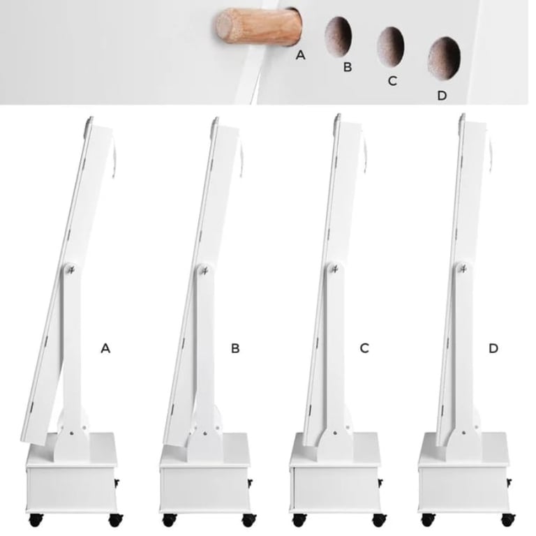 صورة لوكسراس خزانة اكسسوارات  مجوهرات ومرايا ستاند