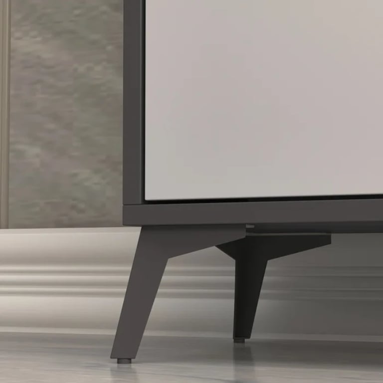 Picture of Cyvak Shoe Storage Cabinet - Grey & White