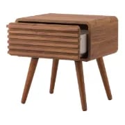 Picture of Birilian Natural Wood Side table - One drawer