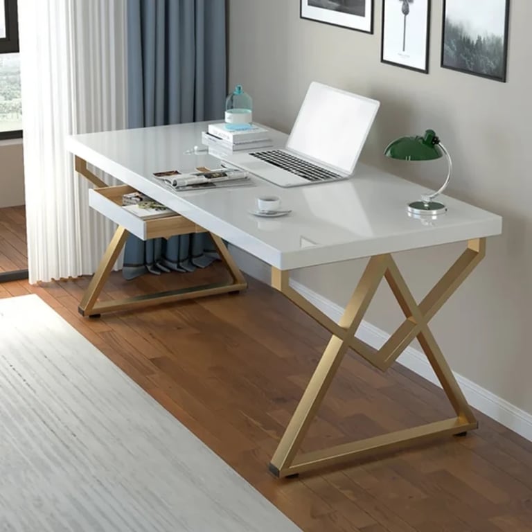 Picture of Axo – Natural Wood Desk with Drawer