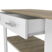 Langi Kitchen Island with Locking Wheels