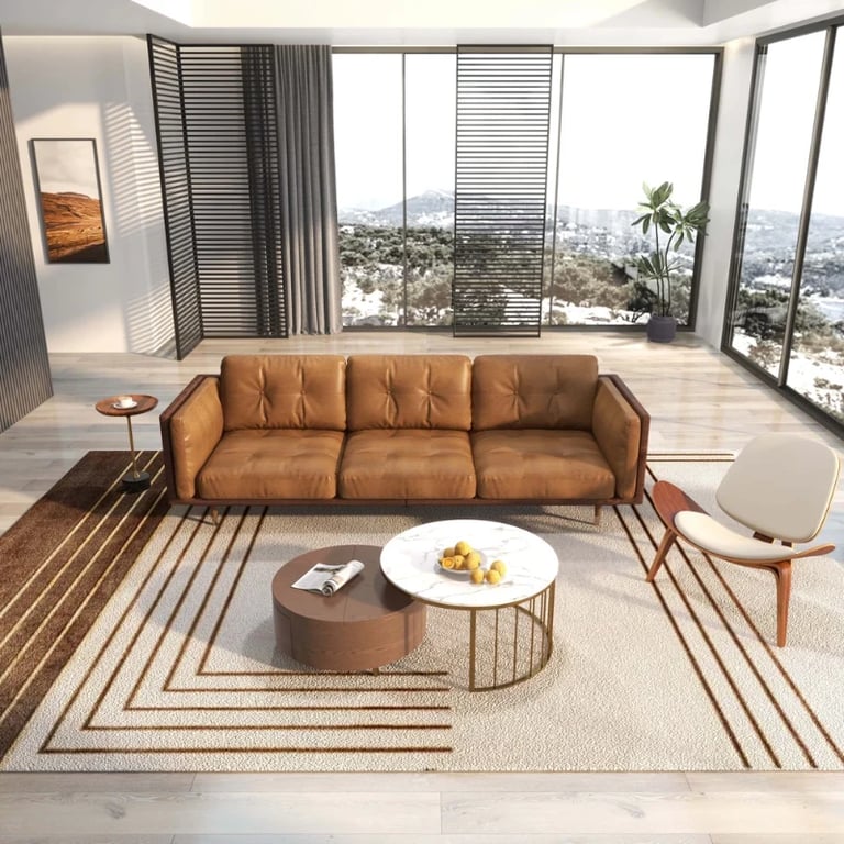 Picture of Cavello Sofa – Natural Wood