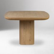 Elora Dining Table – Modern Oval Design | Natural Wood