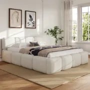 Blocca – Upholstered Bed with Low-Profile Design