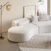 Picture of Elora Velvet Wave Sectional