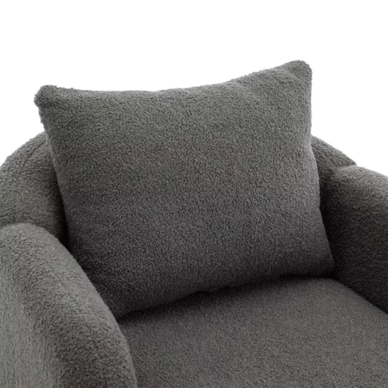 Picture of Velvera Velvet Armchair – Soft Comfort with Natural Wood Legs