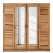 Picture of Landvetter door wardrobe with Mirror