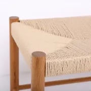 Picture of Saku Boho Woven Wood Bench