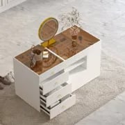 Picture of Seren Natural Wood Dresser – Multi-Drawer Storage with Organizers