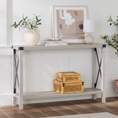 صورة طاولة دخول لاسيرينا - خشب طبيعى