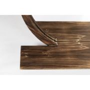 Picture of Keku Natural wood Round Mirror - Mounted