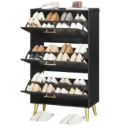 Noastra - Modern Natural Wood Shoe Cabinet