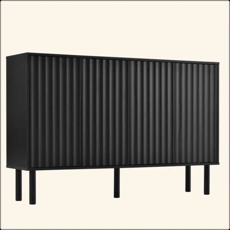 Flutéro – Luxury Modern Natural Wood Shoe Cabinet