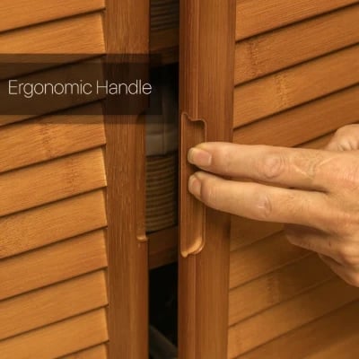 صورة أورلا ستاند أحذية من البامبو الطبيعي