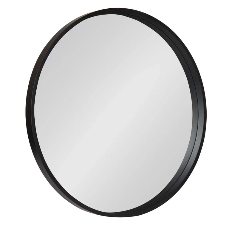 Picture of Round Wall Mirror in black
