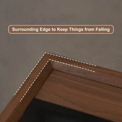 صورة طاولة غرفة نوم حديثة جرانيل - خشب طبيعي