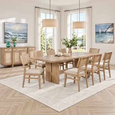 Kailani Extendable Rectangular Dining Set