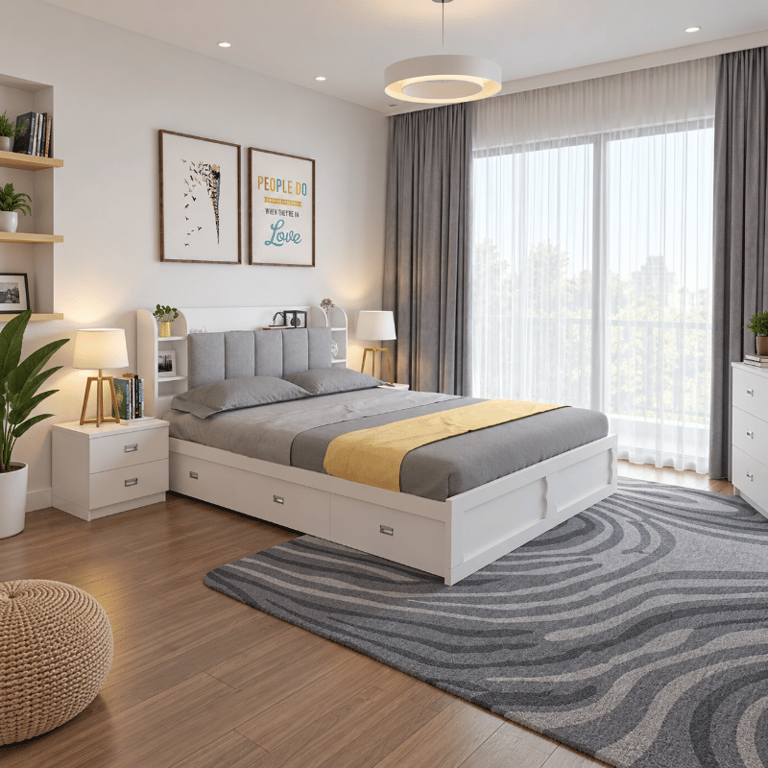 Picture of Smart Haven Storage Bed – Ultimate Space-Saving Solution