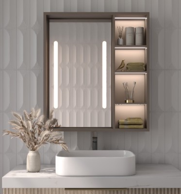 Picture of Cavea – Smart LED Bathroom Mirror Cabinet with Storage Shelves