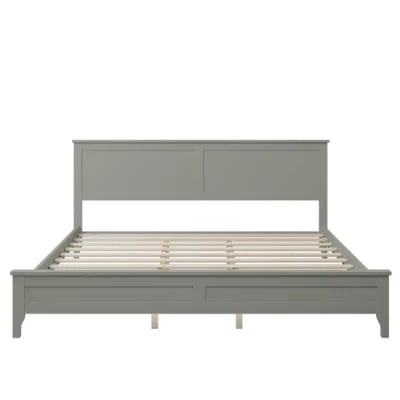 Picture of Harper Natural Wood King Bed – Modern Finish