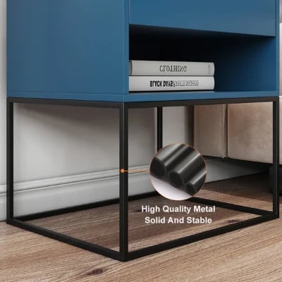 صورة ڤالڤا طاولة غرفة نوم خشب طبيعي