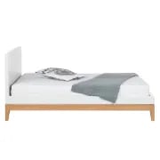 Picture of Lunor Natural Wood Minimalist Bed