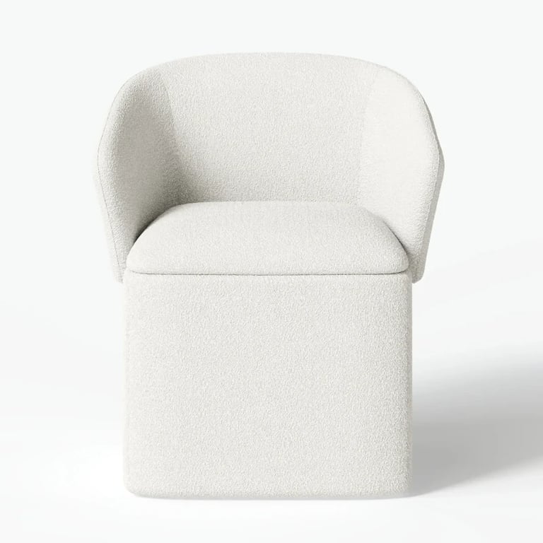 Novo Storage chair - Natural Wood Frame