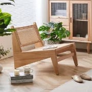 صورة كرُوكو كرسي لاونج جاباندي – من الخشب الطبيعي والراتان