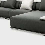 Picture of Lunvia Convertible Sleeper Sofa – L-Shaped Modular Design