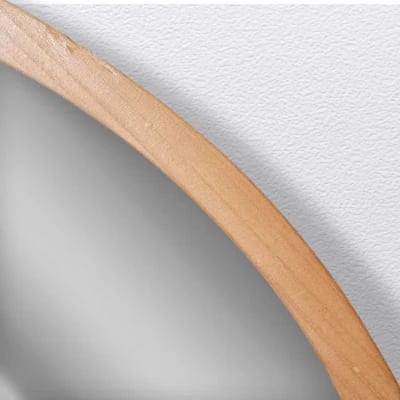 Axal Arch Wood Wall Mirror