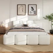 Blocca – Upholstered Bed with Low-Profile Design