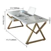 Picture of Axo – Natural Wood Desk with Drawer