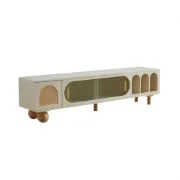 Picture of Luniva Arch TV Unit – Curved Details & Glass Elegance