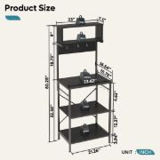 Gussi – Kitchen Stand Made of Wood and Metal