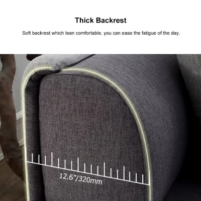 صورة لونڤيا – كنبة زاوية قابلة للتحويل إلى سرير بتصميم مرن