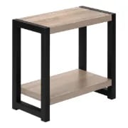 Picture of Brulotte Natural wood Side table - One shelf