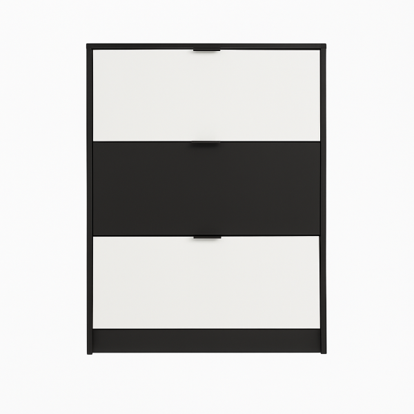 صورة زانو خزانة أحذية مودرن - 3 درج