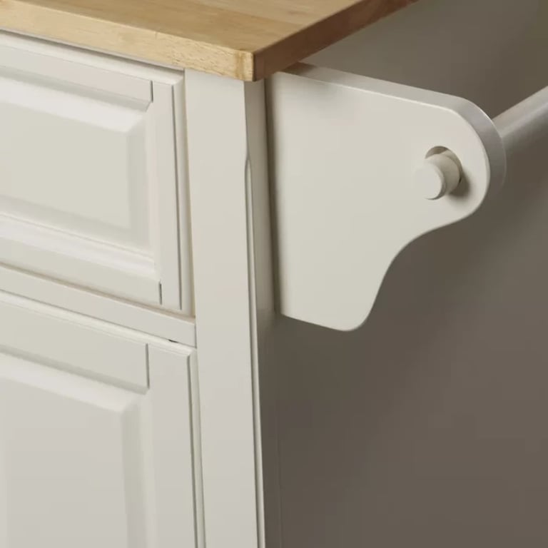 Talya Wide Rolling Kitchen Island