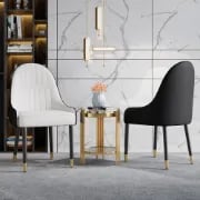 Picture of Vera Luxe Dining Chair  with Natural Wood