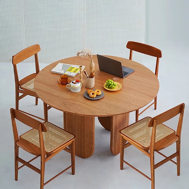 Picture of The Crescent Root Dining Table - Natural wood